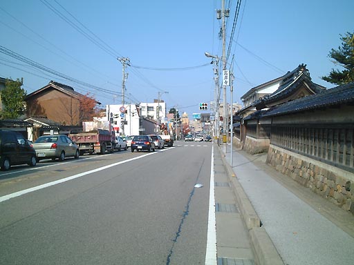 寺町からの展望・寺町寺院群 の写真(82) 2001年11月23日