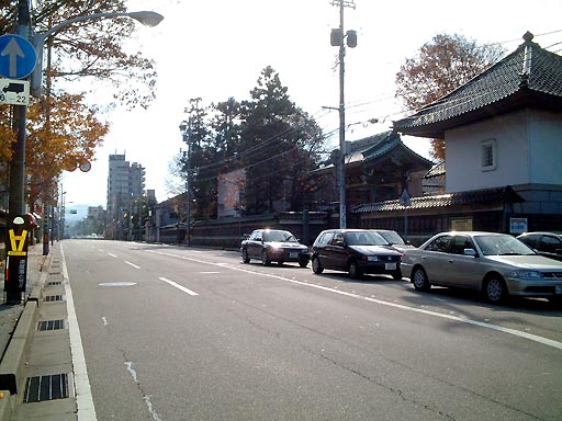 寺町からの展望・寺町寺院群 の写真(87) 2001年11月23日