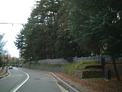 尾山神社(池泉回遊式神苑・東神門) の写真(89) 2001年12月08日