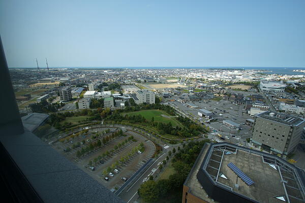 石川県庁舎１９階展望ロビー【北西】 の写真(9) 2014年09月28日