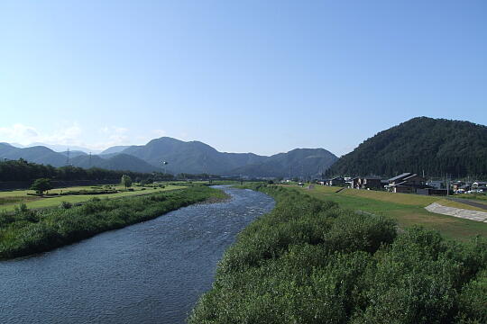 ＪＲ南条駅の近くの川 の写真(87) 2007年08月12日