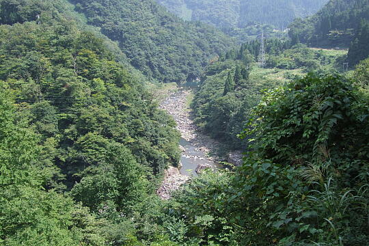 九頭竜峡・魚止（国道158号から） の写真(84) 2008年09月14日