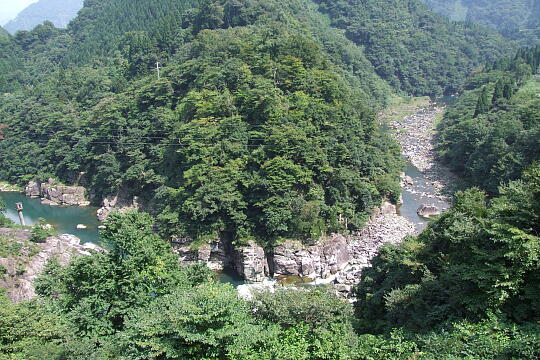 九頭竜峡・魚止（国道158号から） の写真(86) 2008年09月14日