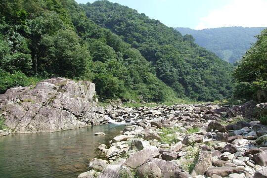 九頭竜峡・魚止（河原） の写真(84) 2008年09月14日