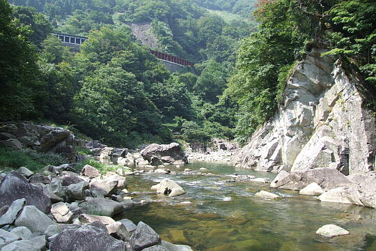 九頭竜峡・魚止（河原） の写真(85) 2008年09月14日