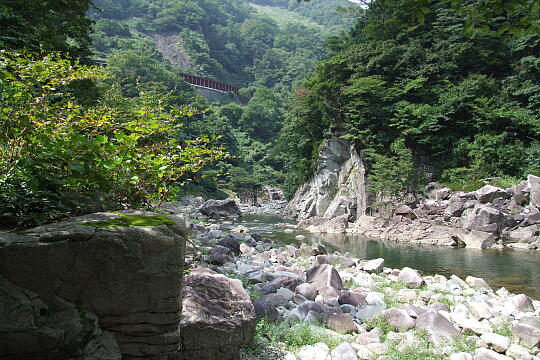 九頭竜峡・魚止（河原） の写真(88) 2008年09月14日