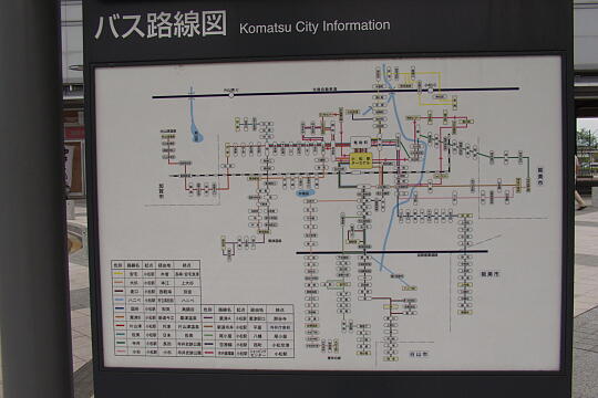 小松駅西口 バス乗り場 の写真(84) 2005年07月03日