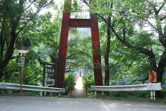 我谷吊橋・我谷ダム の写真(81) 2008年08月03日