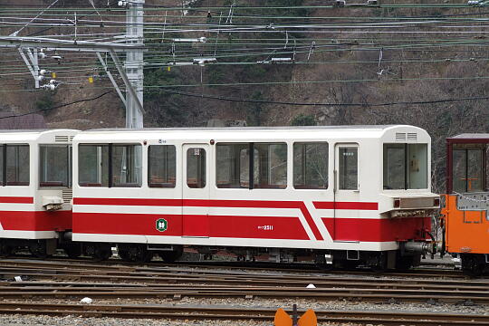 黒部峡谷鉄道のトロッコ電車 の写真(84) 2008年03月23日